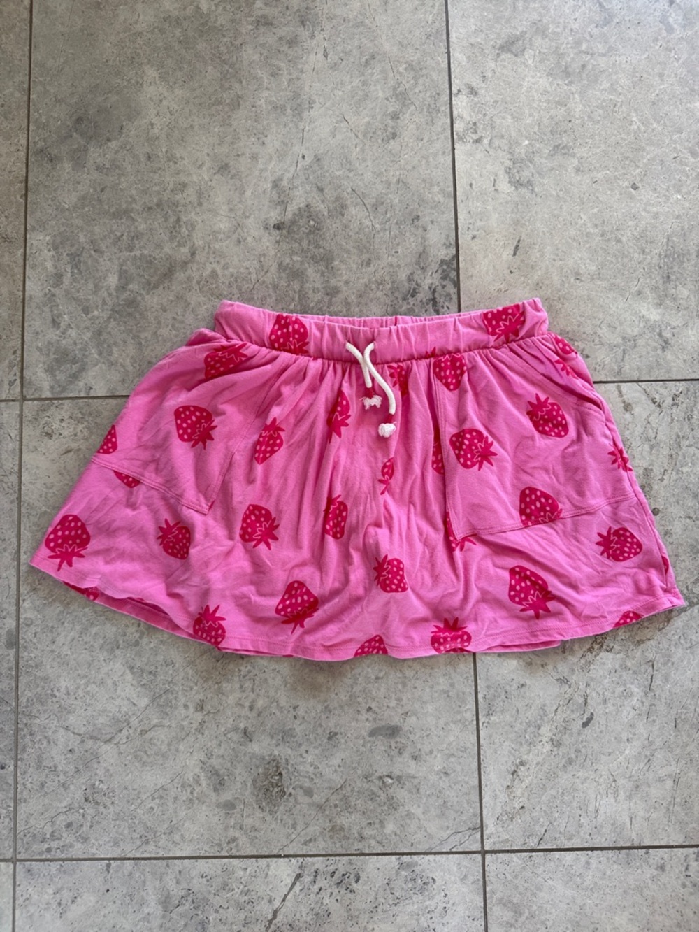 Cat & Jack Pink Strawberry Print Skort
